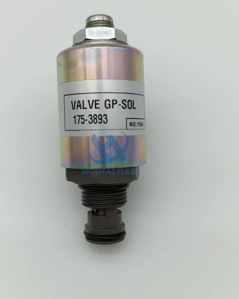 Para Caterpillar 175-3893 1753893 válvula solenoide CAT 120H 120K 12H 12K 135H 140H 140K 140K 2 160H 160K 163H piezas de repuesto de excavadora