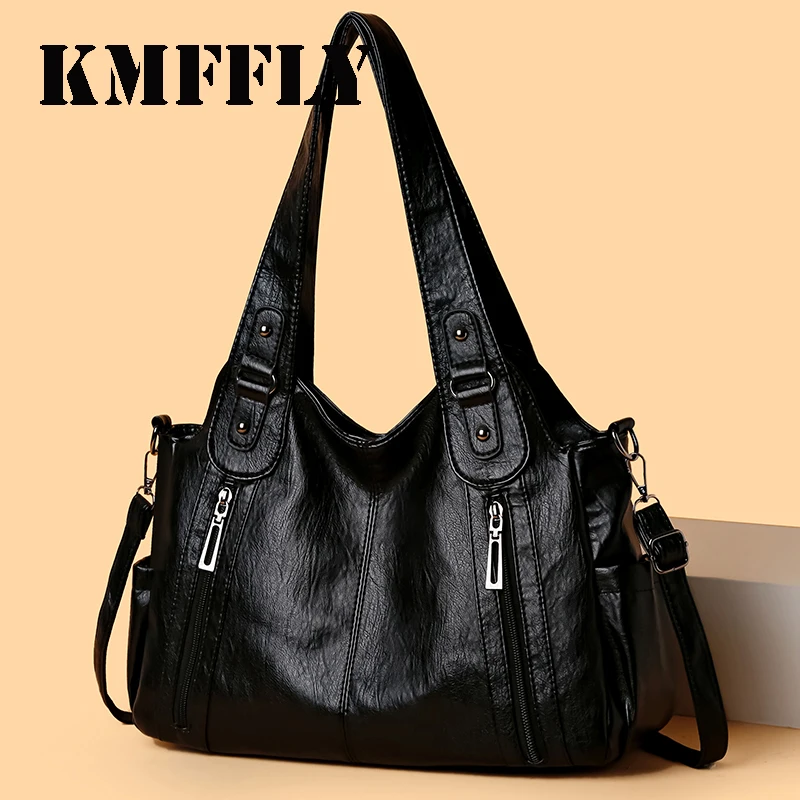 Genuine Brand Leather Women Handbag Luxury Designer Shoulder Crossbody Bags Ladies Purse Messenger Tote Bag Female Commuting Bag