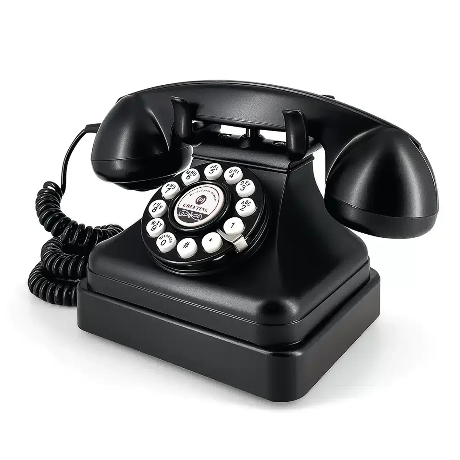 Audio Vintage Guest Book Phone Wedding Phone Guest Book Telephone Bridal Party Gifts  Telephone Record Customized Voice Message
