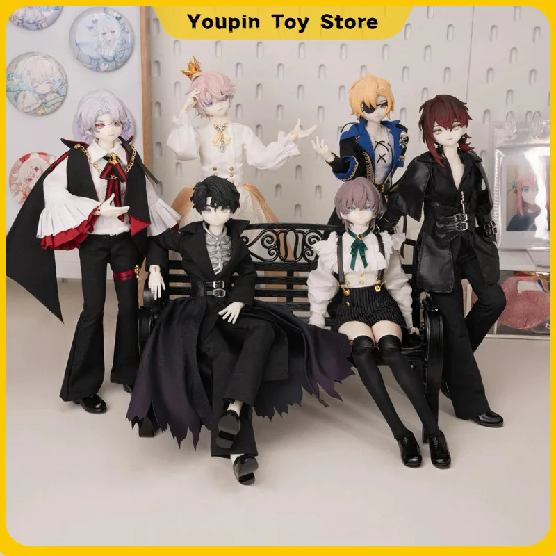 

21cm Eternal Night Scar Series Blind Box Special Six Movable Bjd Doll Mystery Box Desktop Decoration Collect Toy Birthday Gifts