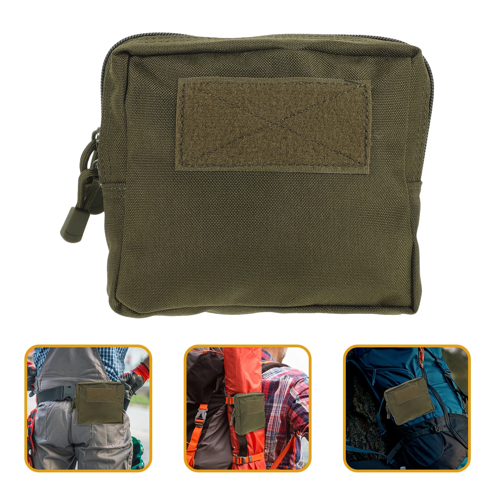 

Waist Bag Multifunctional Camouflage Running Pouch Motorcycle Nylon Small Travel