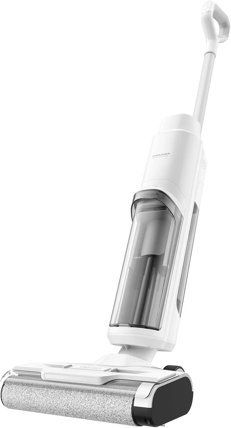 

Cordless Wet Dry Vacuum Mop with Self-Washing, Lightweight Floor Cleaner for Hard Floors and Edge Cleaning