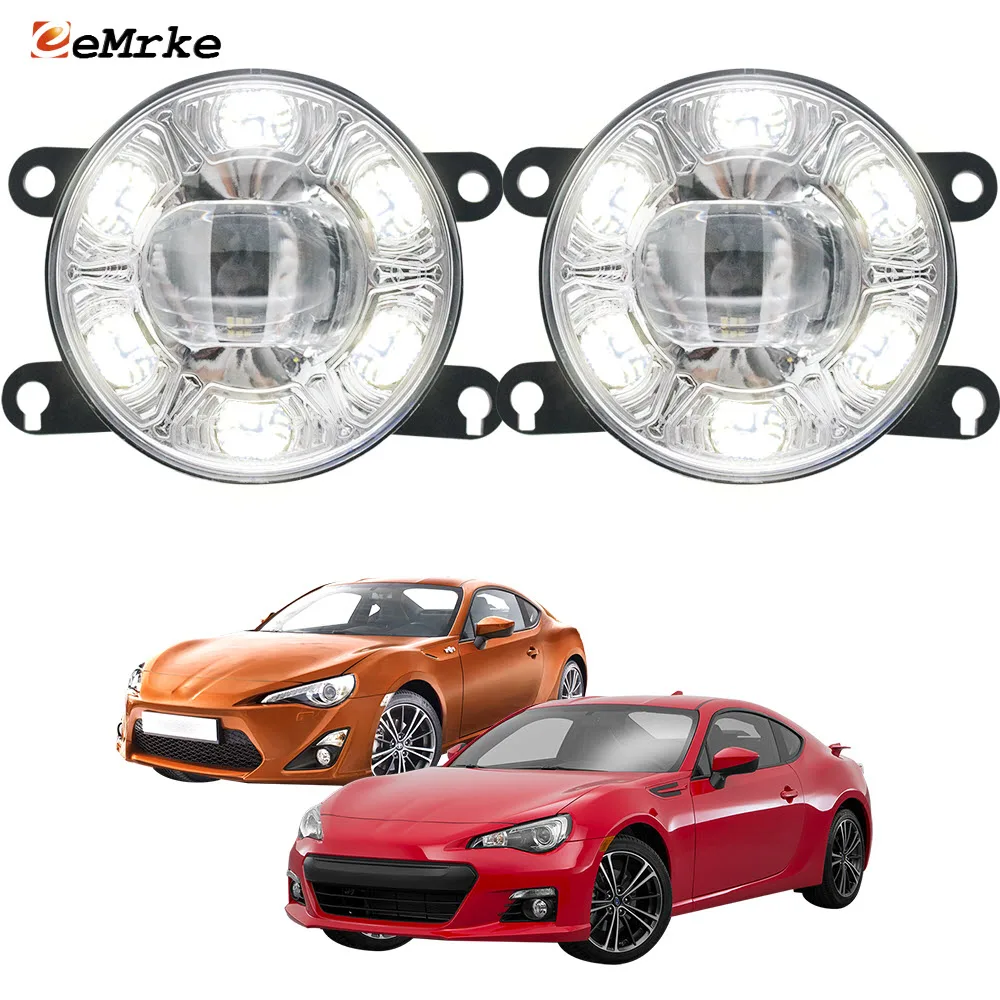 

Led Fog Light Assembly + Car DRL Daytime Running Lights PTF Fog Lamp for Subaru BRZ ZC/Z10 for Toyota 86 Scion FR-S 2013-2016