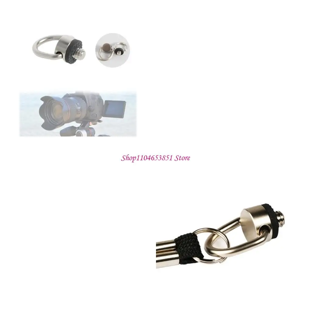 Camera Mounting Screws D Shaped 1/4" 20 for Tripods Monopod and Quick Release Systems