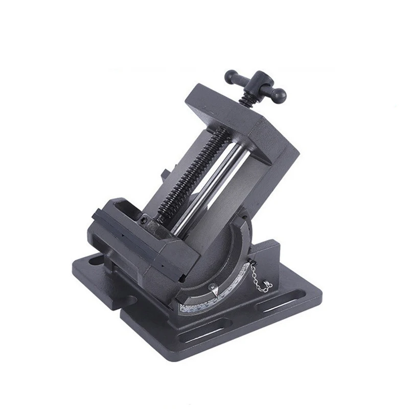 قابل للتعديل زاوية إمالة الدقة منجلة المشبك 3 "4" 75 مللي متر 100 مللي متر للخشب المعادن مقاعد البدلاء آلة الحفر QKD75 QKD100