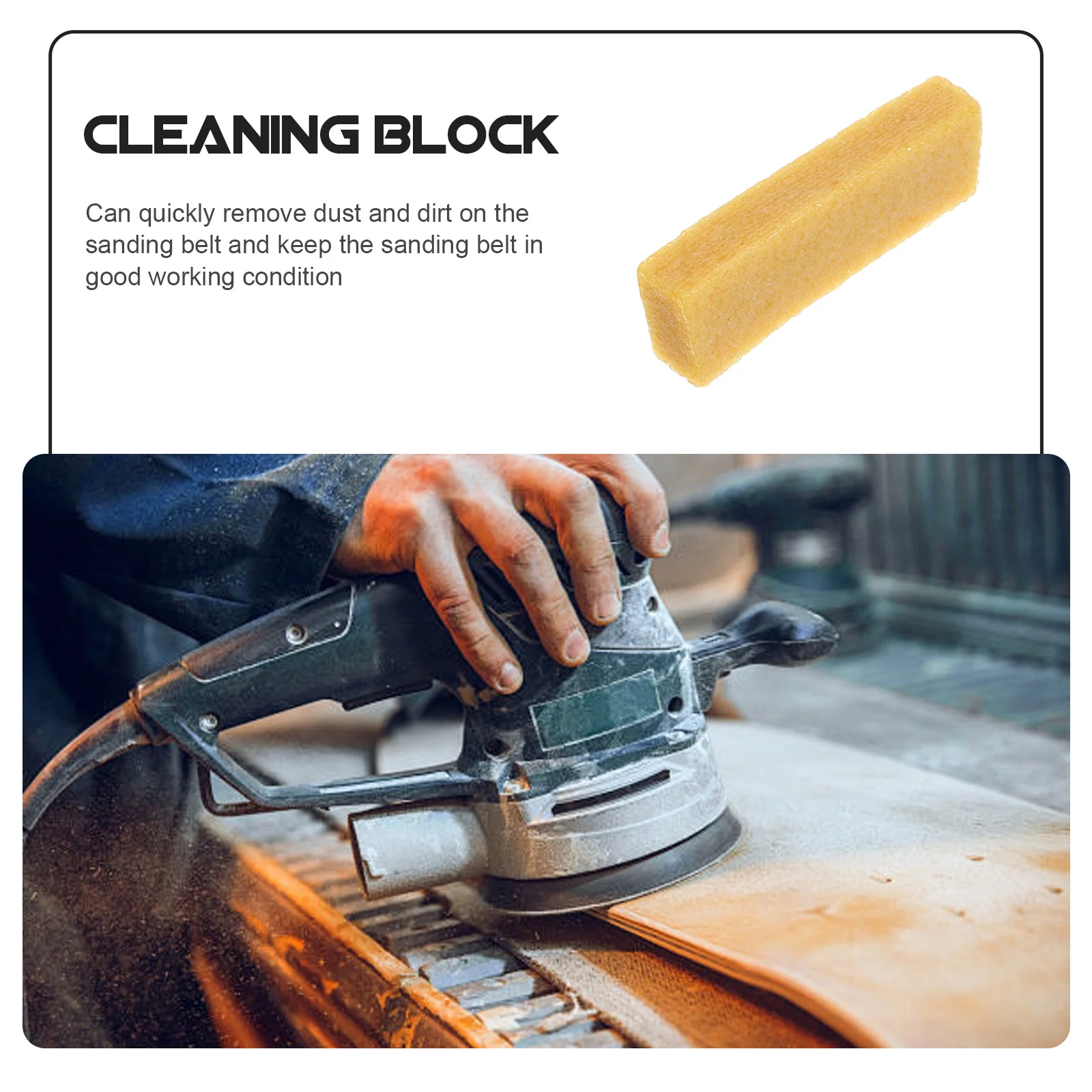 2 قطعة عصا التنظيف الكاشطة الرملي حزام الأنظف ممحاة مطاطية الصنفرة شريط لحام الأنظف أدوات النجارة الصنفرة ممحاة
