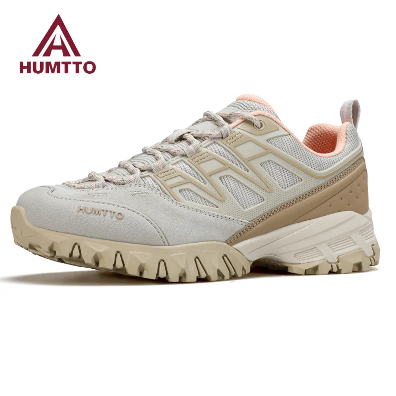 HUMTTO Leder Wanderschuhe für Frauen Winter Outdoor Wasserdichte Frau Trekking Schuhe Klettern Berg Jagd Walking Turnschuhe