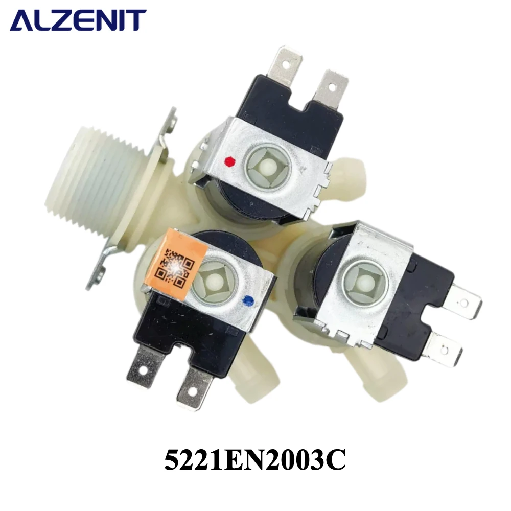 

New For LG/Sanyo/Skyworth Washing Machine 5221EN2003L 5221EN2003C Electric Water Inlet Solenoid Valve Washer Replacement Parts
