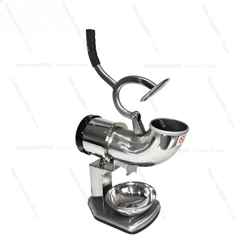 Commercial Small Double Knife Ice Crusher Snowflake Shaving Machine Milk Tea Shop Single Knife Smoothie Machine Spot Wholesale