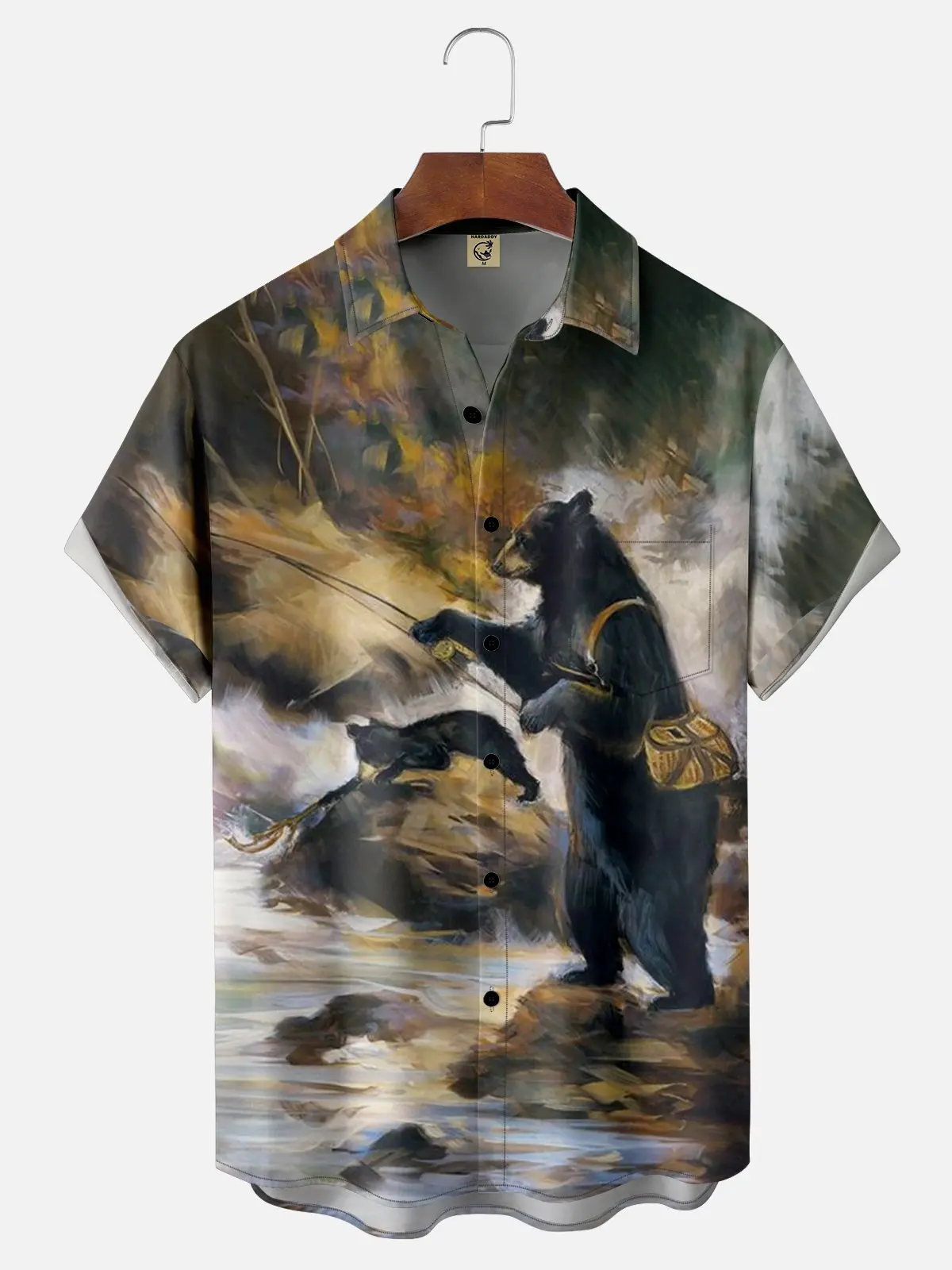 Camicia divertente da uomo con grafica animale del fumetto stampa 3D top a maniche corte ad asciugatura rapida abbigliamento Casual da uomo estivo camicie di moda di strada