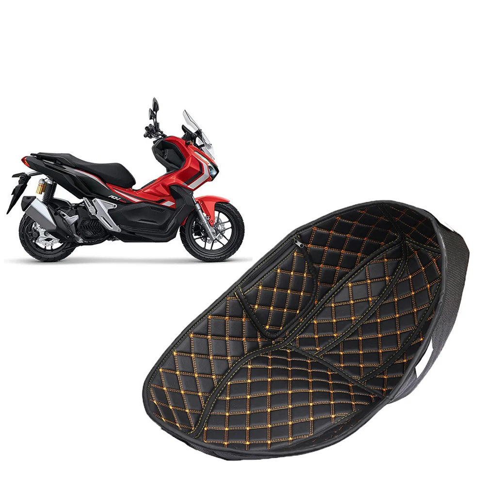 Motorcycle Storage Box Leather Rear Trunk Cargo Liner Protector for Honda ADV150 ADV 150