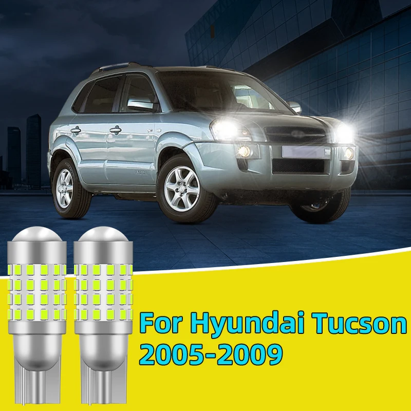 

2PCS For Hyundai Tucson 2005-2009 Clearance Lights side marker position Signal Lamp width light 12V24V Car T10 Led Traffic Bulb