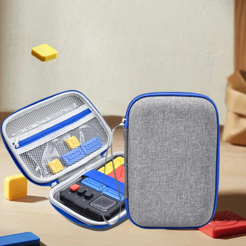 Hard Carrying Case for GiiKER Slide Brain Game Console Protective Storage Holder Anti Scratch Travel Case with Mesh Pocket