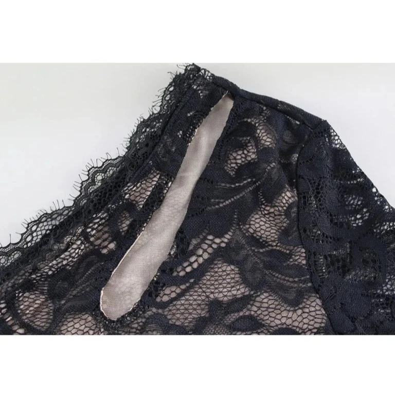 Sukienki na imprezę Spice Girl Club, stylowa czarna koronkowa marszczona mini sukienka damska, asymetryczna sukienka z odkrytym ramieniem, seksowna sukienka z wycięciami.