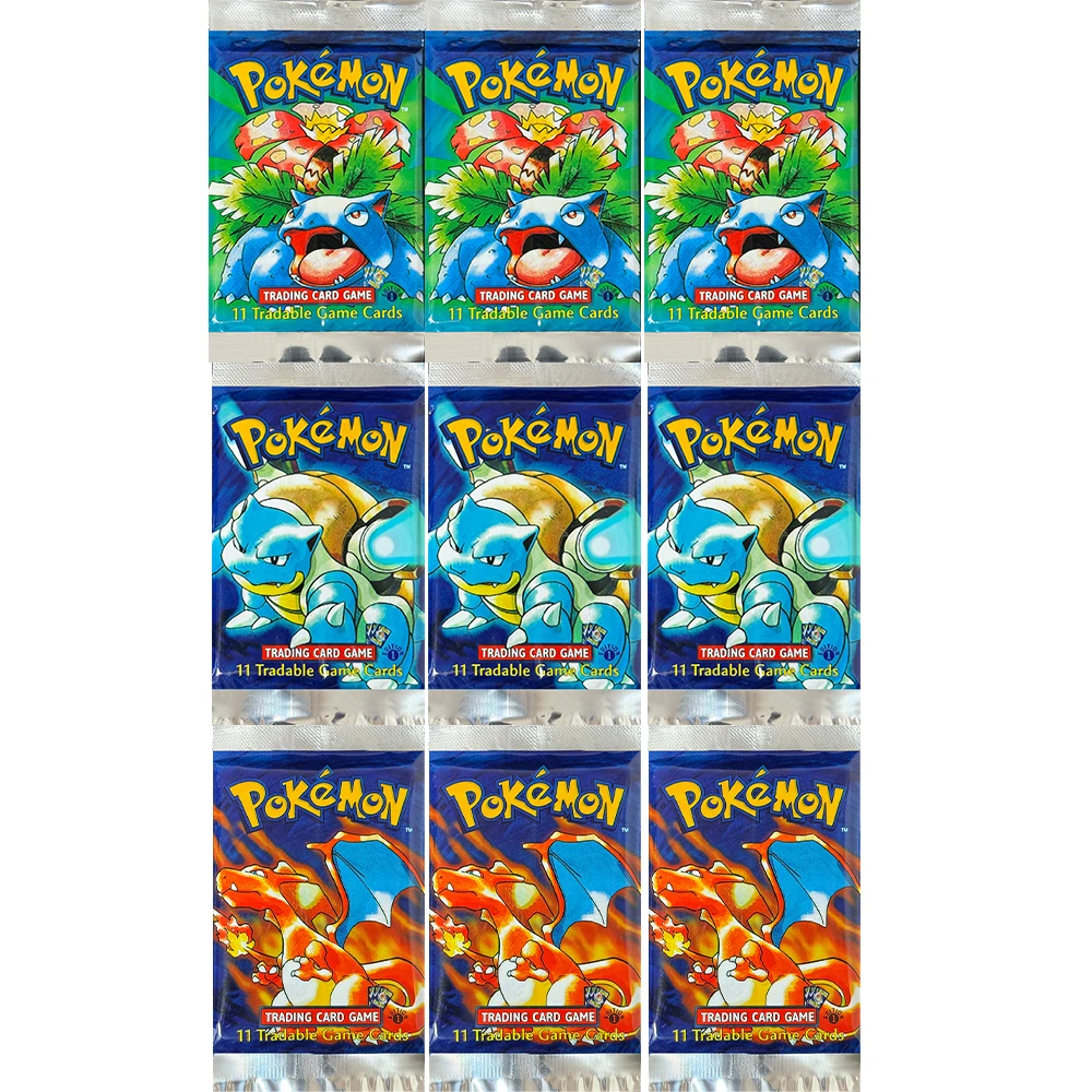 TCG Proxy Cards Booster 36 Packs/BOX Basisset Pokemon-kaarten TCG Zelfgemaakte verzamelkaart 1ST Edition Basisset Speelgoedgeschenken PTCG