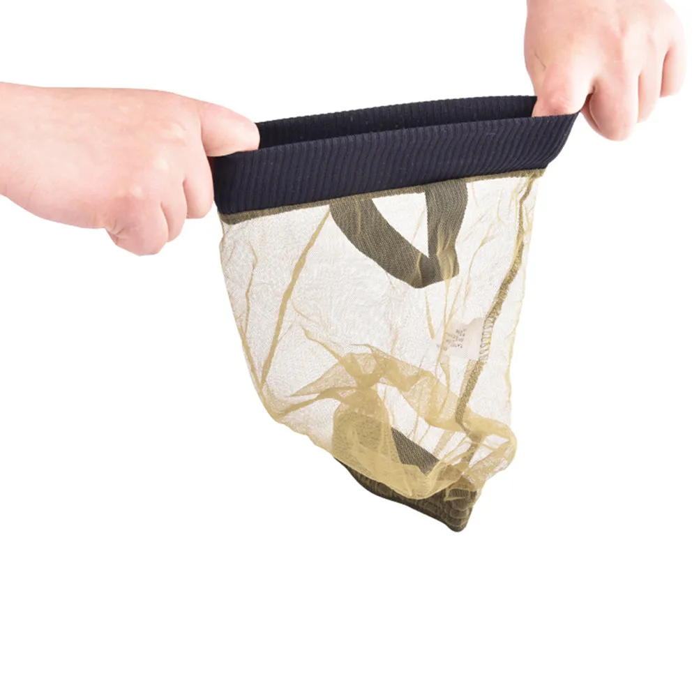 2Pairs Translucent Mosquito Net Leg Pants Insect Shield for Hiking Camping Fishing Travel Gardening Compact Breathable Mesh Foot