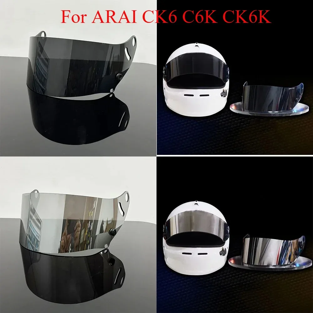 دراجة نارية خوذة قناع عدسة ل Arai CK6 CK-6 CK6K رالي سباق كارت موتوكروس نظارات درع
