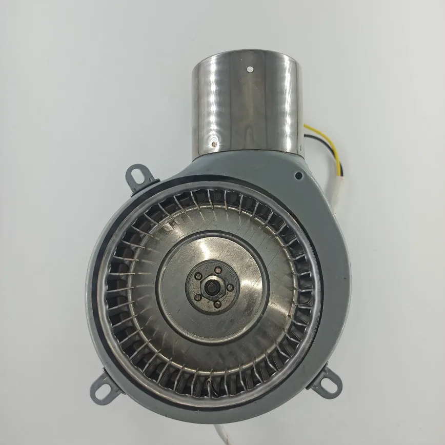 Motor centrifugal air fan 220v with valve non return radial aspirator hood motor boiler extractor fan