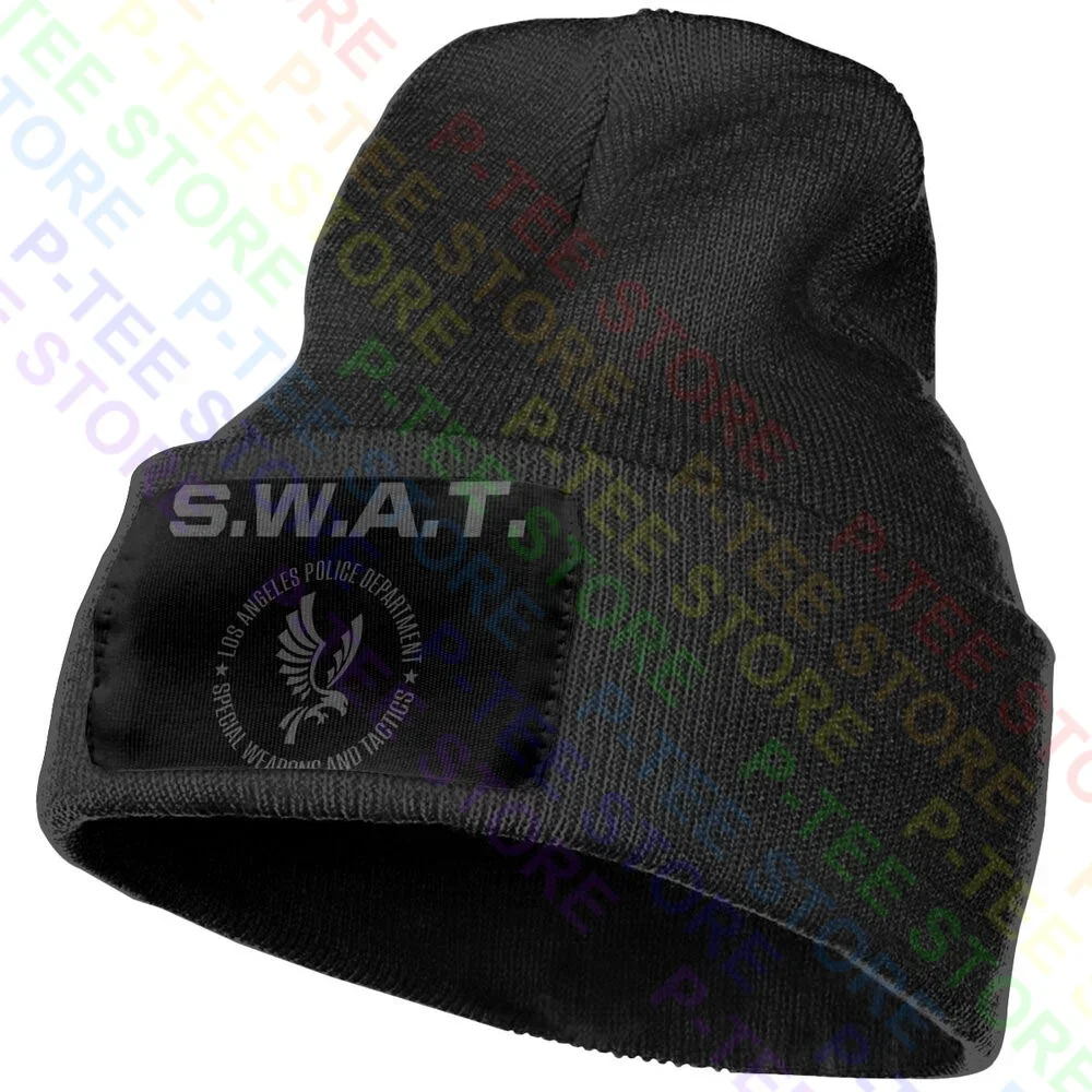 Swat Lapd Los Angeles Police Dep Tv Series S.W.A.T. Reboot Inspired Knitted Beanie Hat Beanies Cap New Outdoor