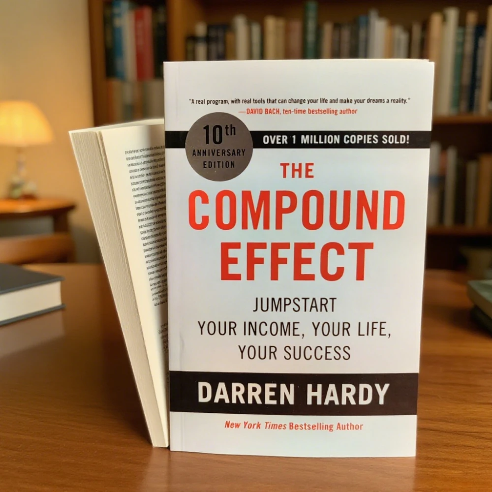 

The Compound Effect By Darren Hardy Multiply Your Success One Simple Step At a Time Inspirational Novels English Book
