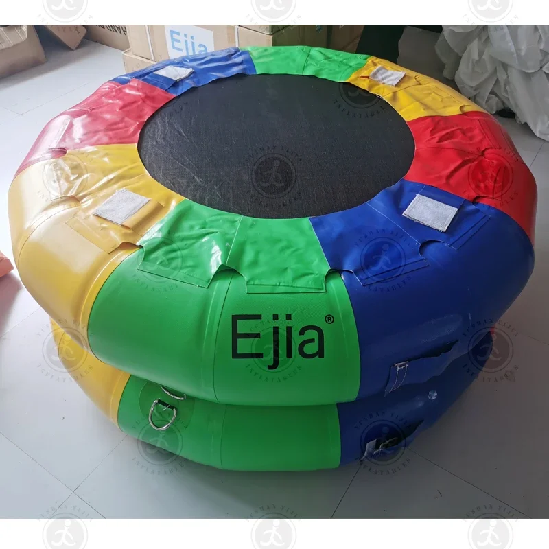 10ft Inflatable Round Trampoline Bouncer For Sports Park Equipment
