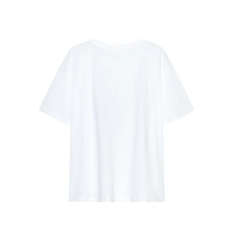 

Футболка Street Sle ort Sve, новинка лета 2023, женская модная цветная футболка с принтом Blo, повседневная круглая футболка из полиэстера 00%