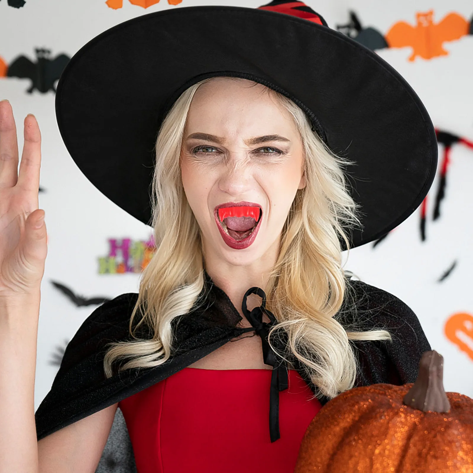 Artificial Teeth Dentures Decoration Hip Hop Halloween Cosplay Costume Prop Fake