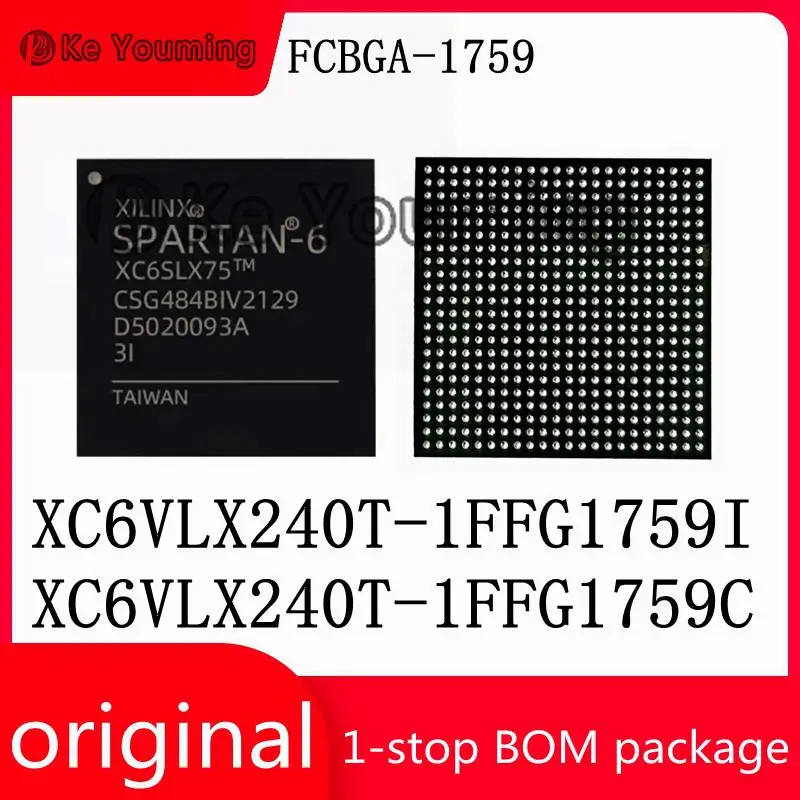 Integrated Circuit IC, Electronic Components, One-Stop BOM Distribution, XC6VLX240T-1FFG1759I, XC6VLX240T-1FFG1759C, FCBGA-1759