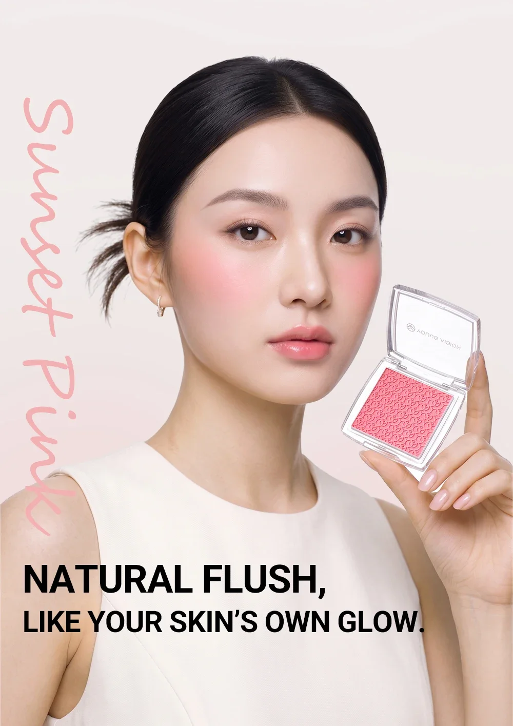 Palette de blush mat velouté texture ultra fine pour le teint_voghion.com