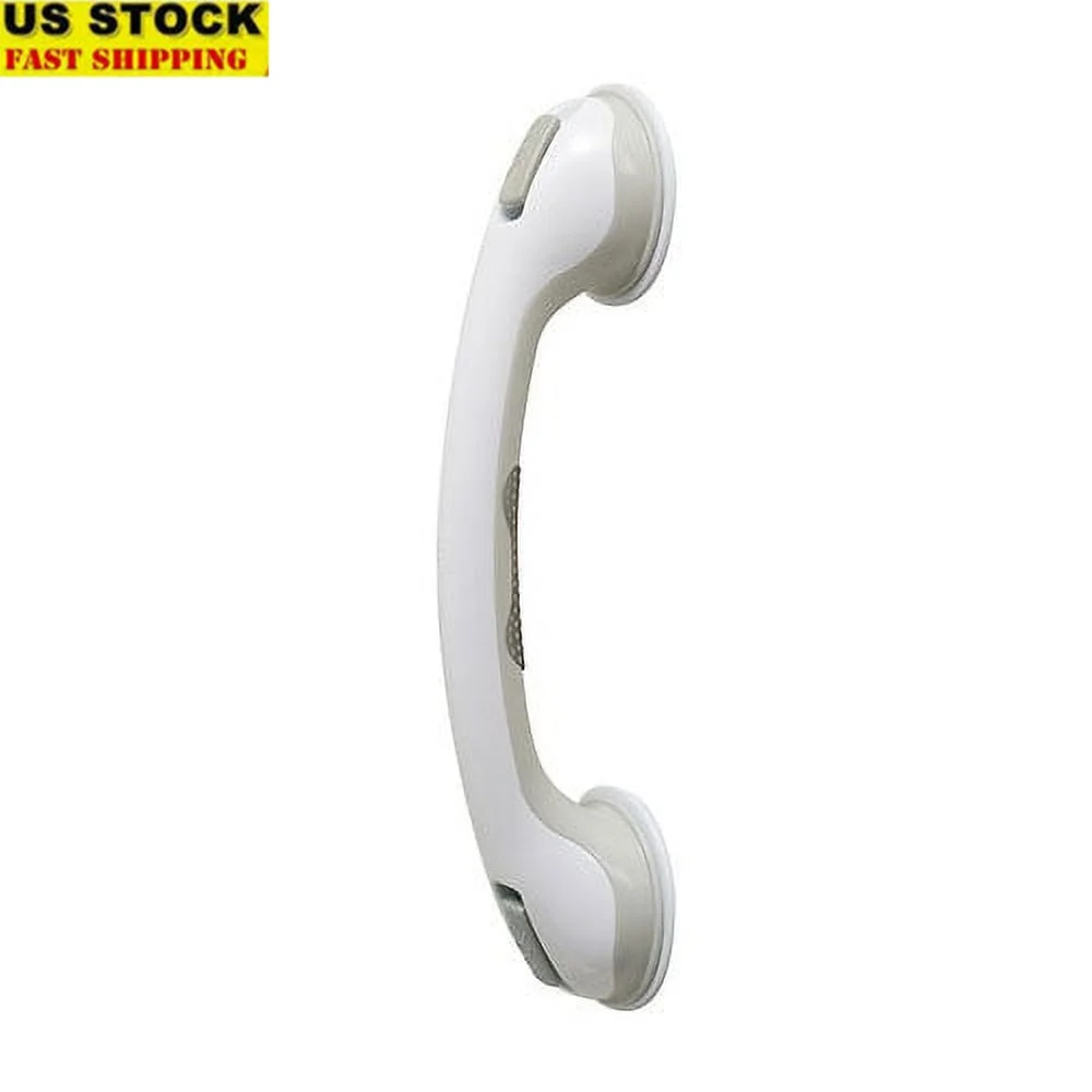

16 Inch Bath Shower Safety Handle Portable Suction Cup Grip Bar Easy Install Stability on Wet Surfaces
