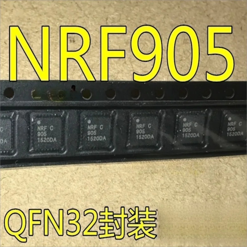 

10PCS NRF905C NRF905B NRF905 QFN-32 Single chip RF transmitter chip imported from stock