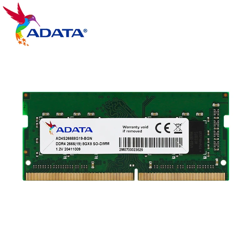 Original ADATA DDR4 3200 Memory High Performance 16GB 8GB 3200MHz SO-DIMM RAM for Laptop Notebook