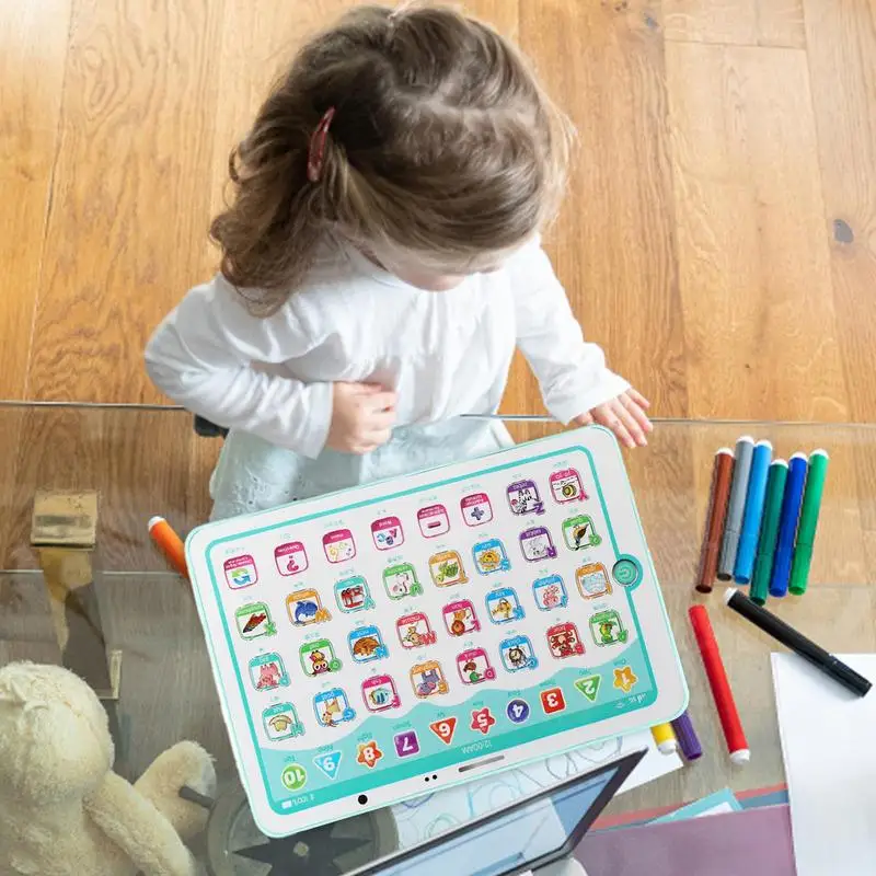 Kids Learning Tablet Tablet Learning Machine Number ABC Learning Toys Interactive Toy Early Educational Number ABC Learning Toys