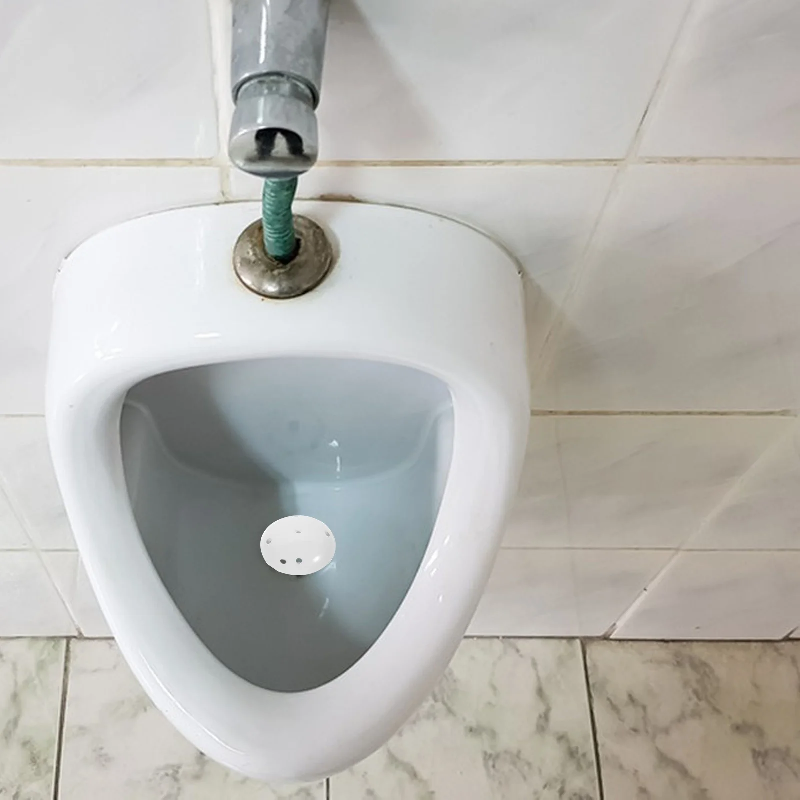 

Ceramic Urinal Strainer Plug Stopper Odor Reducing Drain Filter Deodorant Replacement Part 5-Hole Design Durable