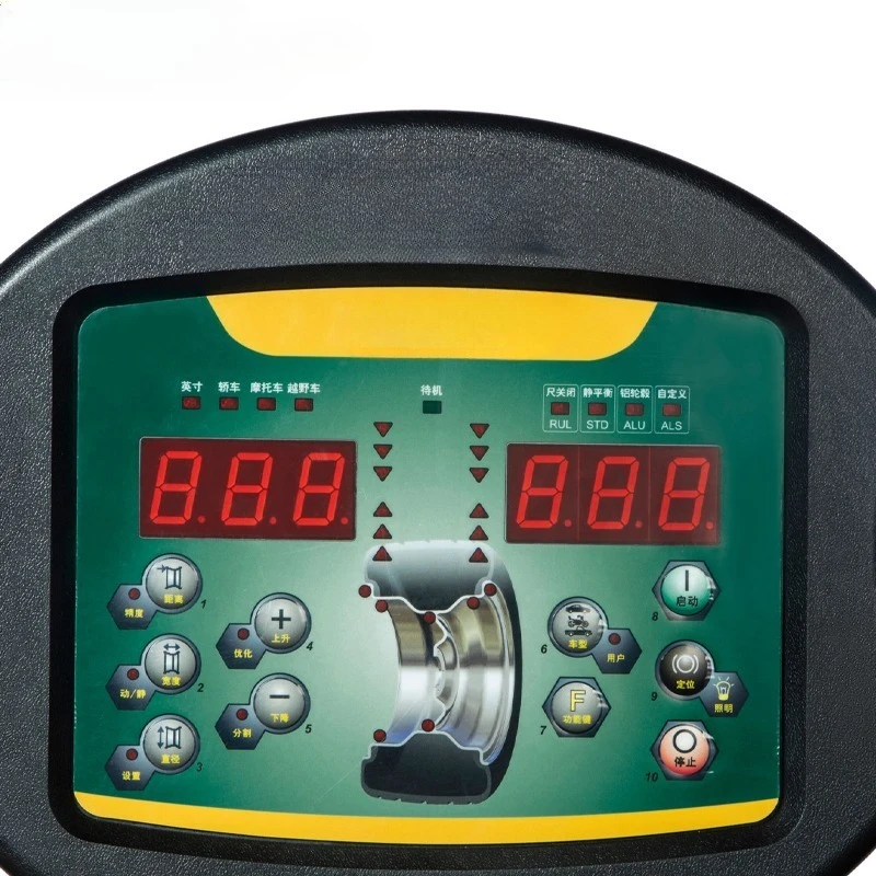 Tire dynamic balancing machine Automotive tire automatic balancer Maintenance equipment Car auto maintenance Auto repair tools