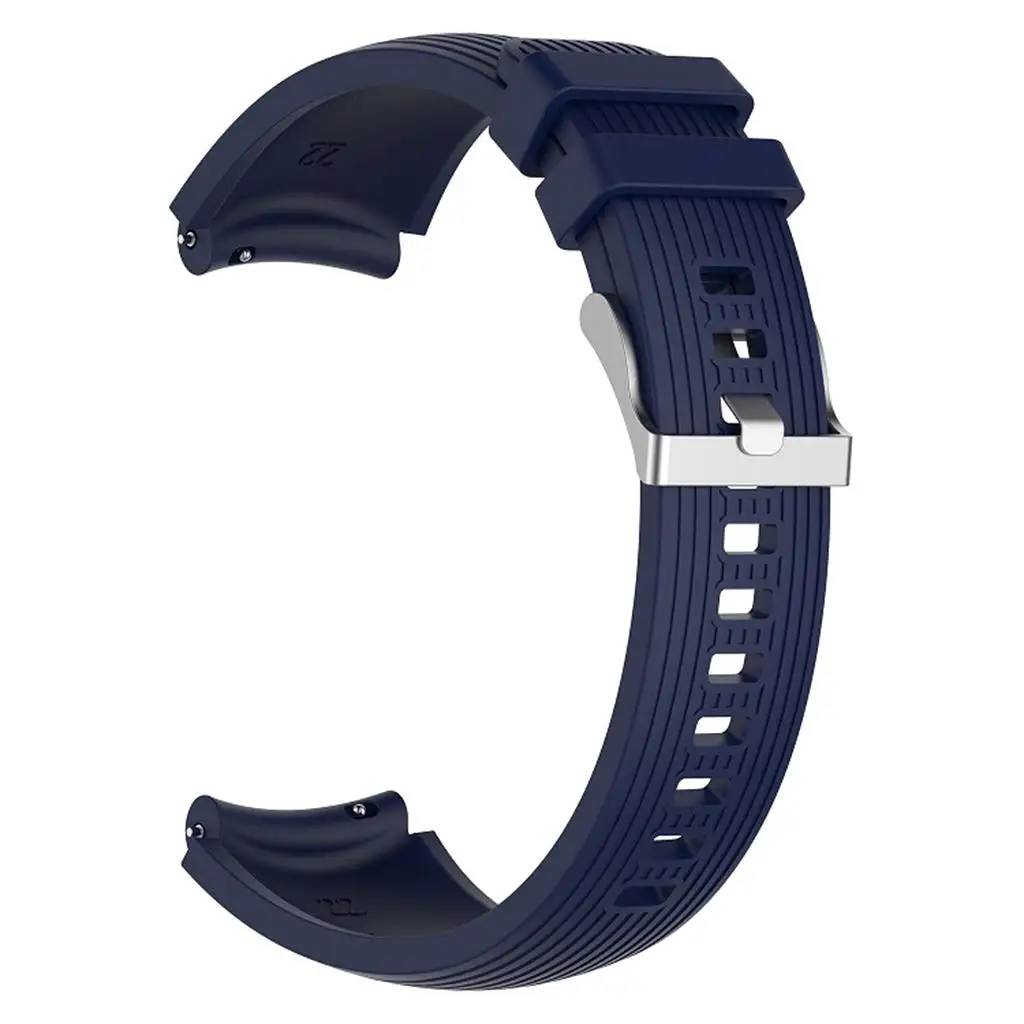 Correa de silicona impermeable para reloj, correa de reloj resistente al sudor para Samsung Watch R800 R810 R815