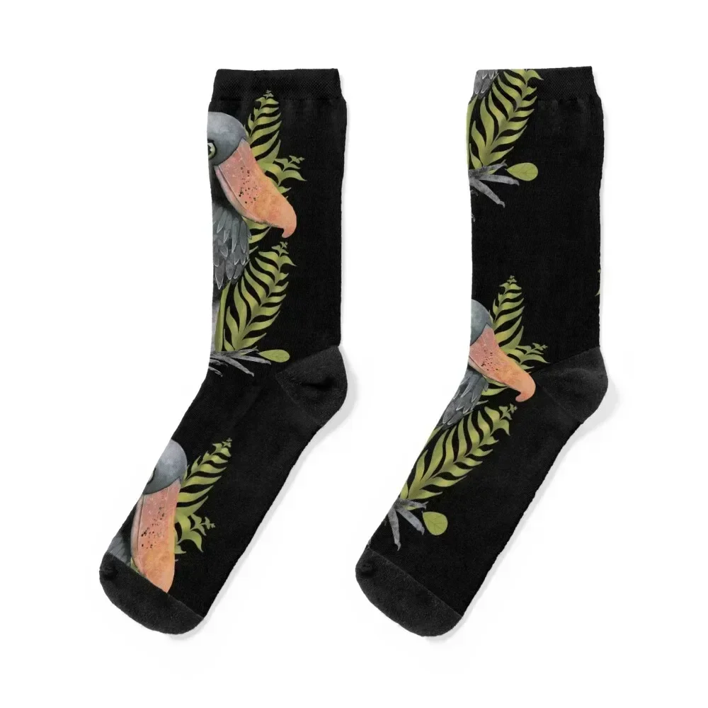 

Shoebill Stork Socks Rugby Stockings loose Mens Socks Women's