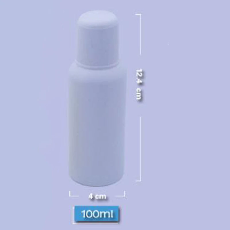 Bottle with sponge applicator 100ML medicine liquid bottle with sponge head