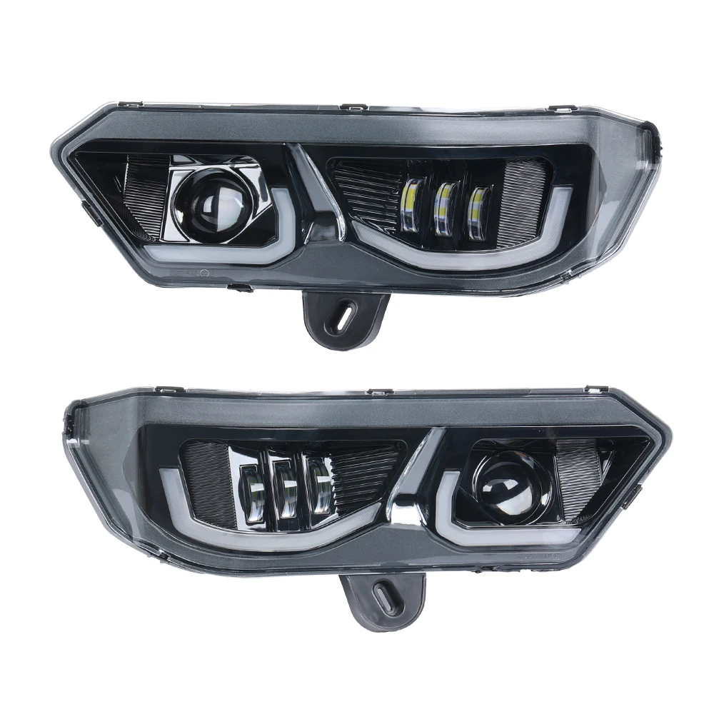 For Can-Am Defender HD5/7/8/9/10 HD7 HD9 PRO HD10 MAX LED Headlights Assembly Kit Head Lights Headlamps DRL Turn Signal Light