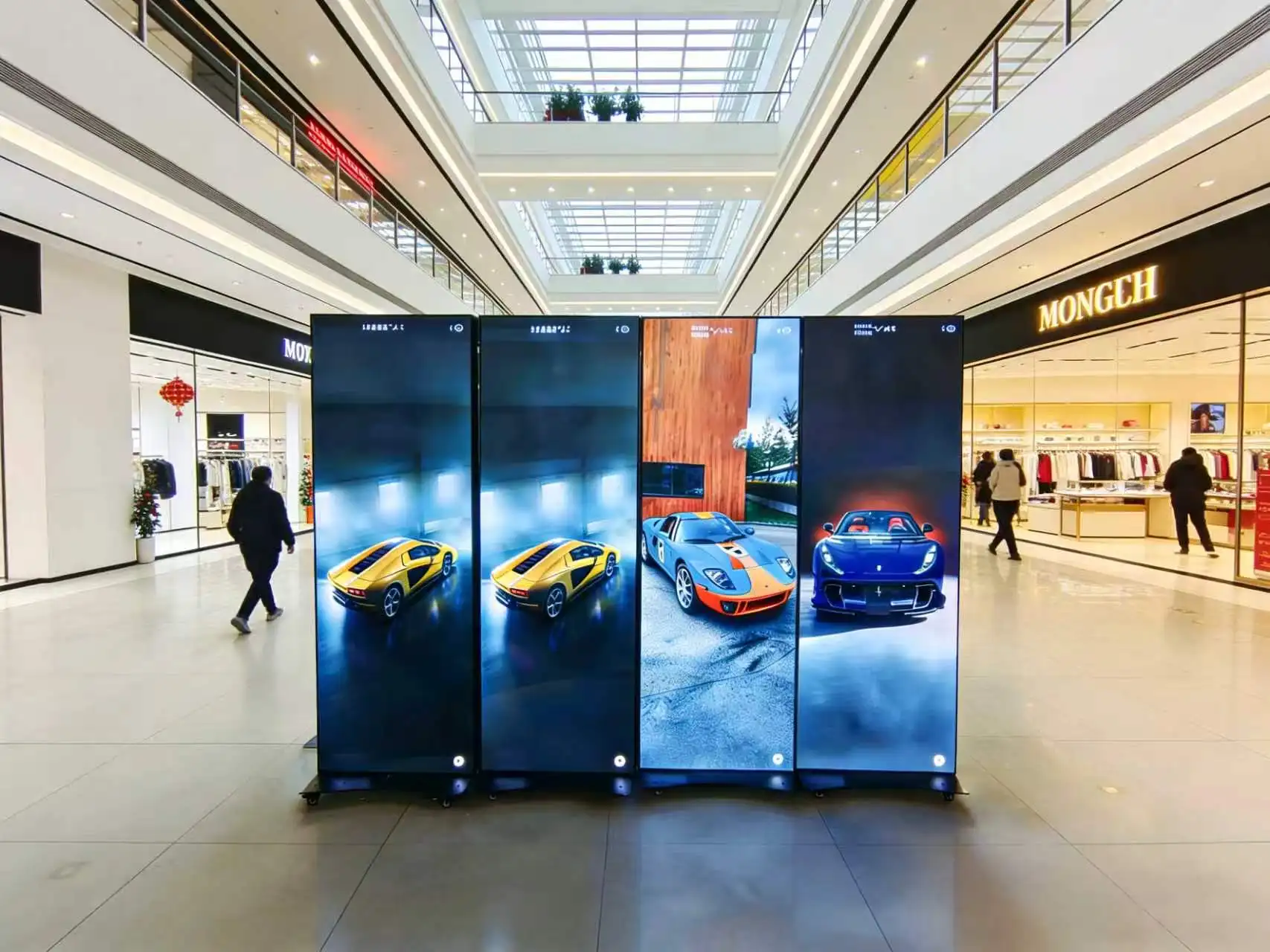 Rental LED Display P1.86 Foldable Cabinet with GOB Protection & Mobile Control for Roadshows