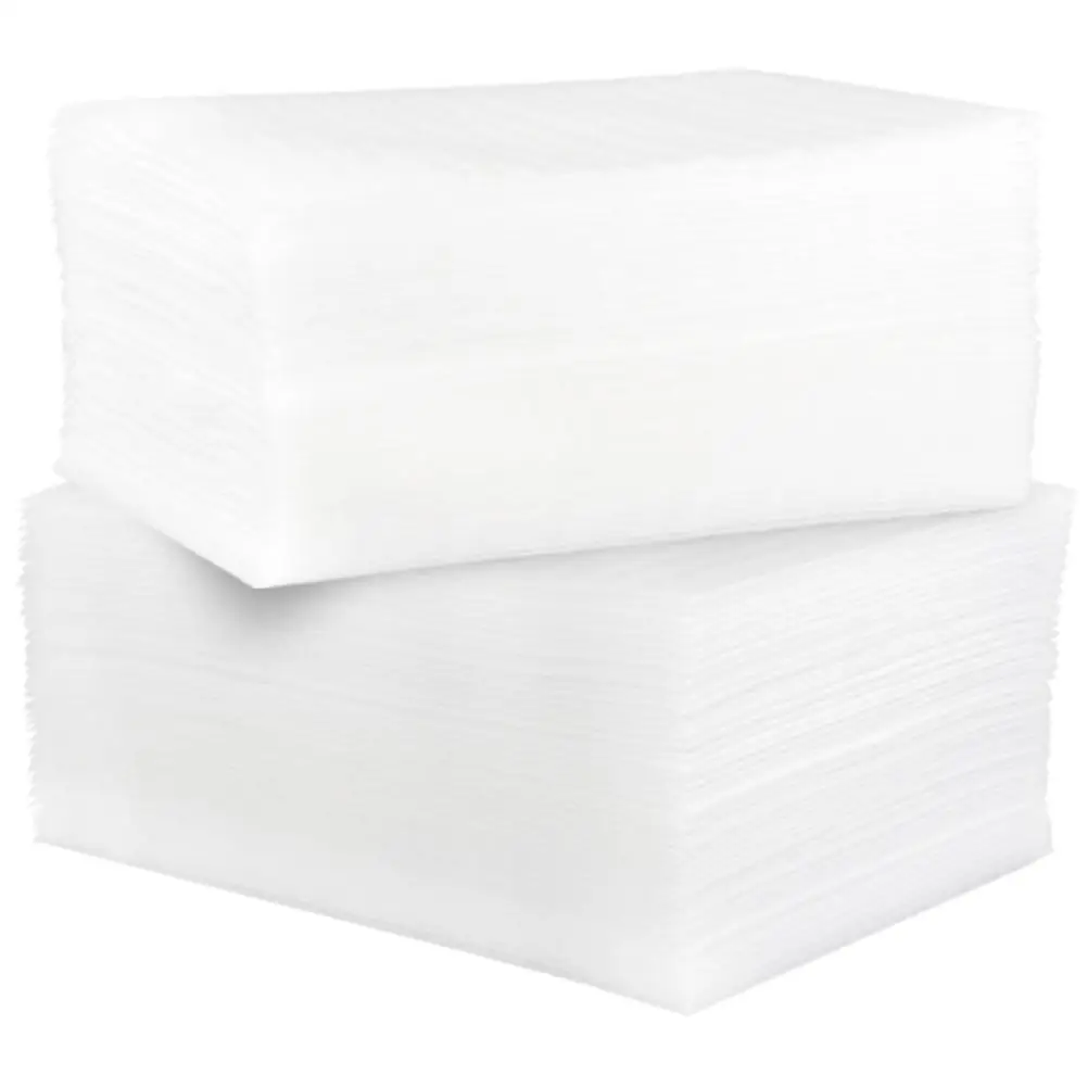 

100 Pcs Party Shockproof Bag Packaging Bags Cushion Wrap Moving White Foam Film