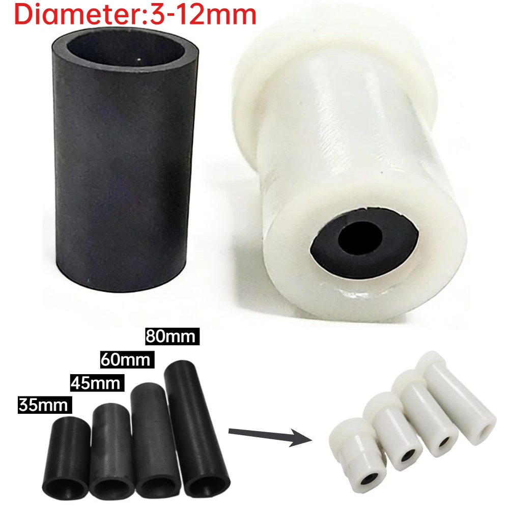 Sand Blast Nozzle 35/45/60/80mm Length Full Sizes Diameter 3-12mm Boron Carbide Sandblasting Nozzles Air Sandblaster Tip