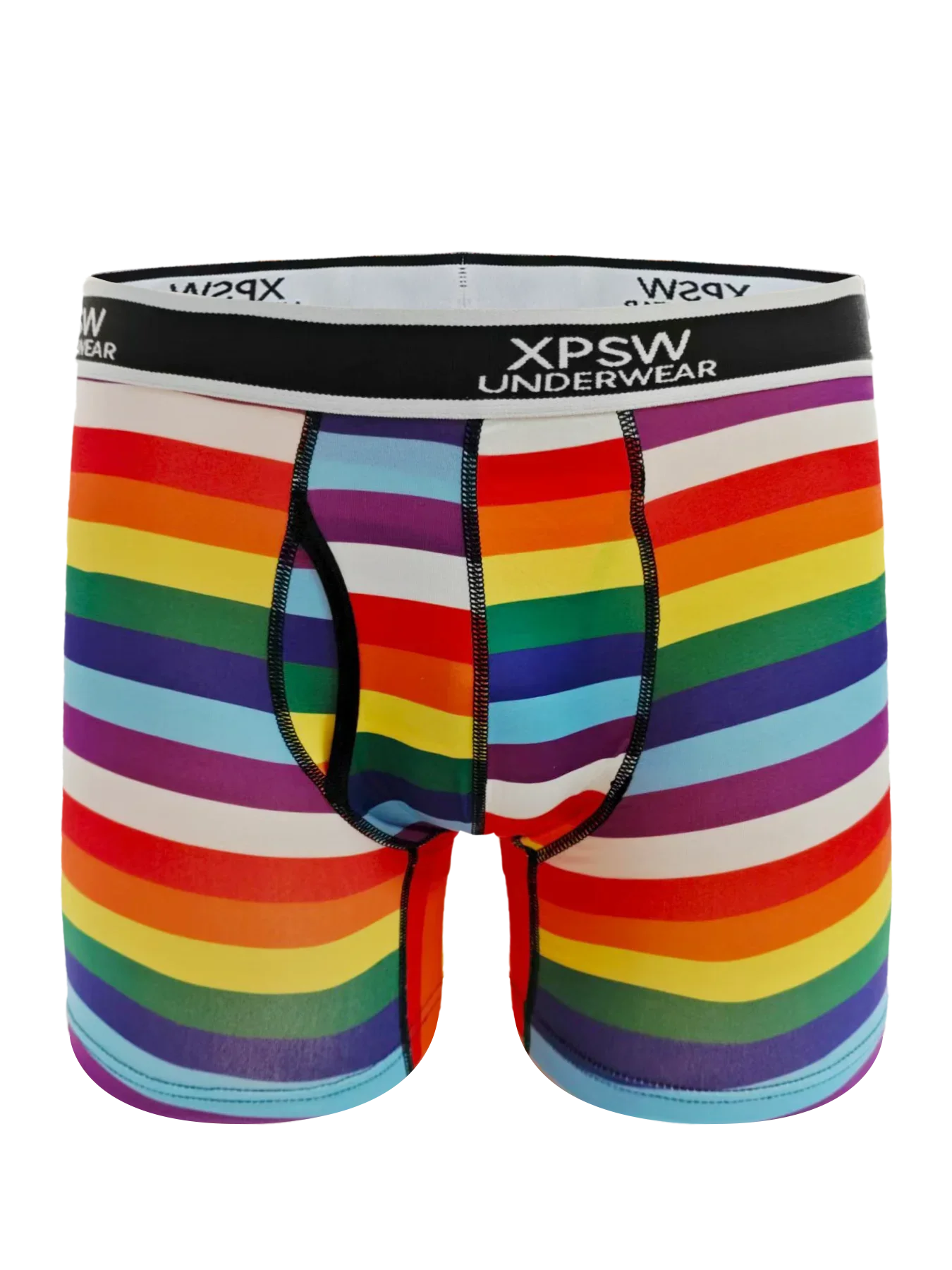 Men's Printed Boxer Briefs Random 1pcs Novelty Fun Pattern Underwear Soft Stretch Breathable Front Pouch Shorts for Daily Wear