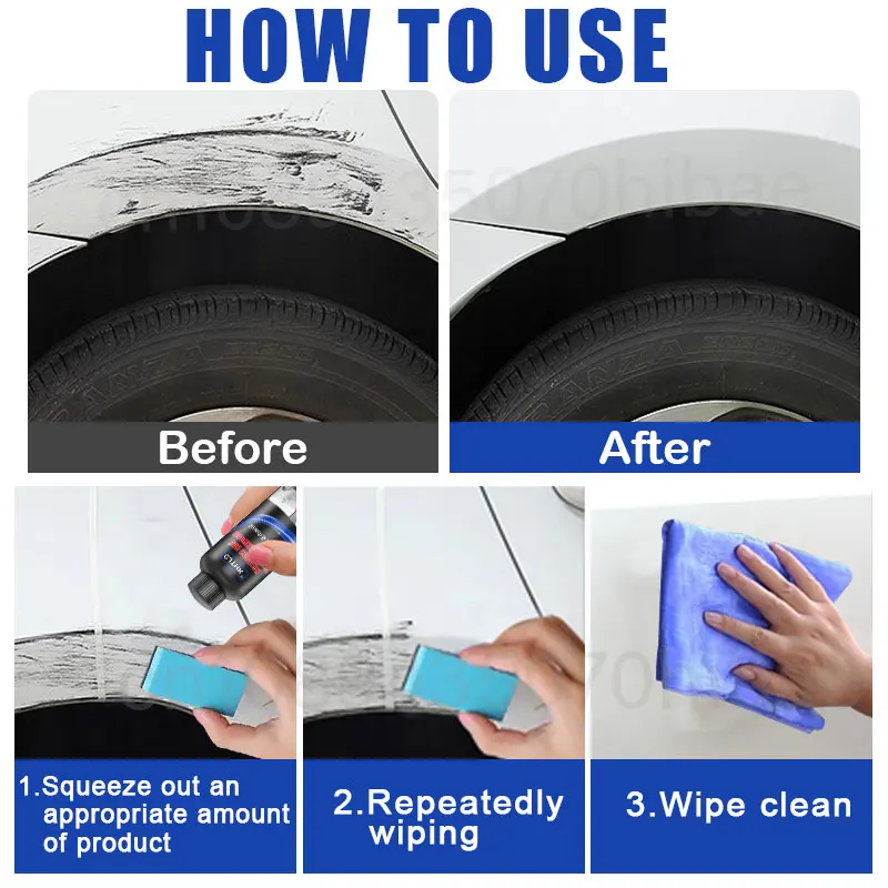 مزيل خدوش السيارة أدوات العناية بالطلاء مزيل الدوامة التلقائي إصلاح الخدوش تلميع السيارات طحن الجسم مجمع المضادة للخدش الشمع #5