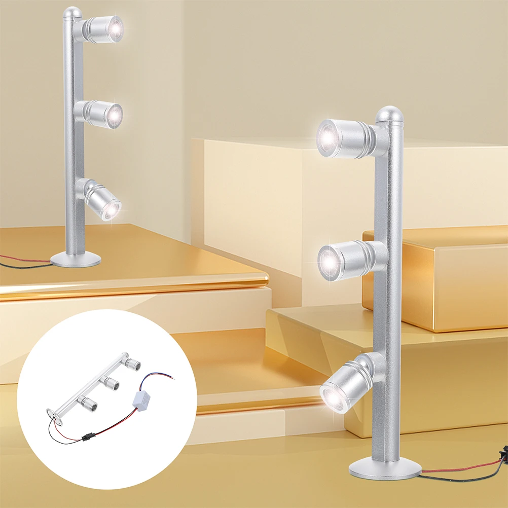 

Showcase Spotlight LED Cabinet Light Fixtures Aluminum High Brightness Display Shelf Picture Light Indoor Spotlights