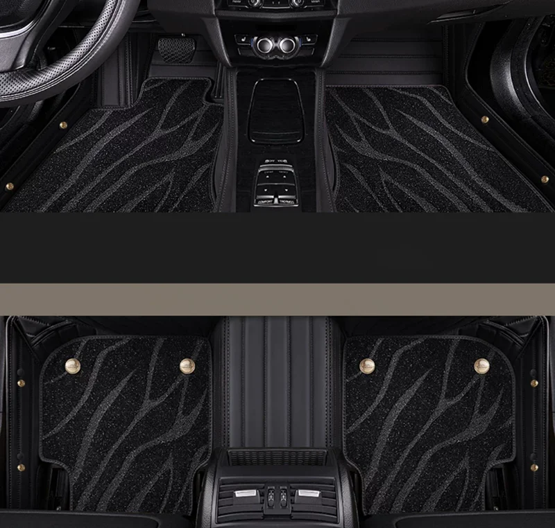 Custom special car floor mats for Mercedes Benz AMG GLC 43 X253 2022-2015 top quality rugs double layers carpets for GLC43 2021