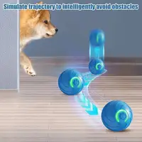 Smart Dog Toys Ball Electronic Interactive Pet Toy Moving Ball USB Automatic Moving Bouncing for Puppy Birthday gift Cat Product 2