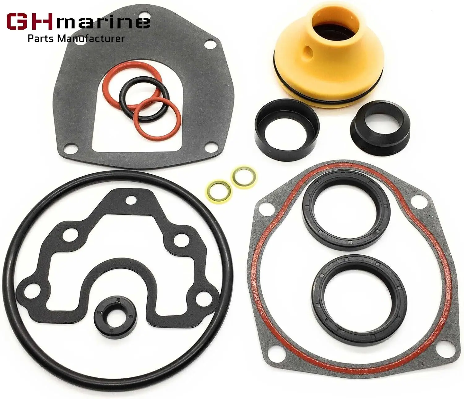 Lower Unit Gearcase Seal Kit for Mercury 135 To 300 Verado 4 6 Cyl Replaces 26-830749A01 830749A01