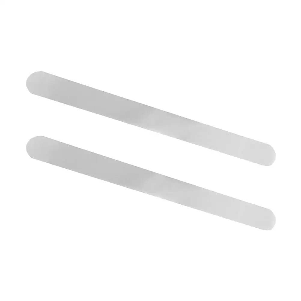 

2Pcs Tennis Racket Head Tape 37cm Transparent TPU Protective Single Portable Frame Sticker Decorative Long Adhesive Weight