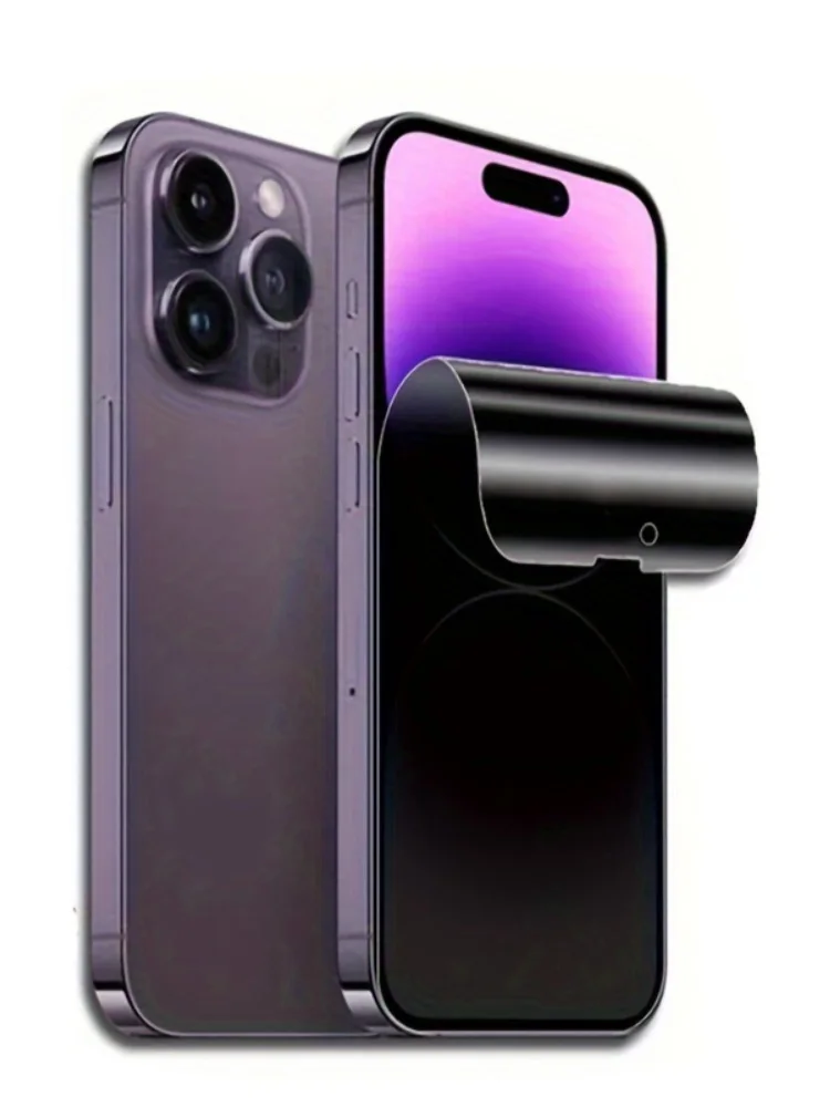 NNBILI 3 stuks privacybescherming hydrogelfilm iPhone 17 16 15 14 13 12 11 Pro Max 17Air Privacy schermbeschermers beschermfolie - afbeelding 2